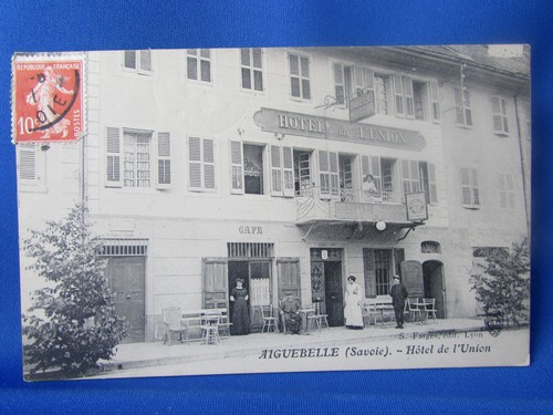 Cpa aiguebelle hotel - aiguebelle,