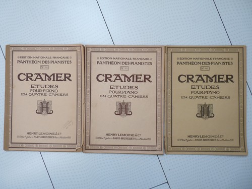 Cramer etudes pour pianos - -,