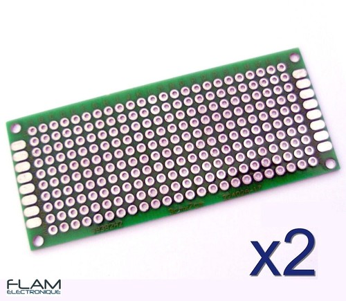 Plaque pcb prototype - 2x, double