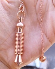 °  PENDULE   EN LAITON CUIVRE