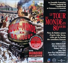 FRENCH COFFRET BOX SET 2xCD ALBUM LE TOUR DU MONDE EN 80 JOURS NEUF SOUS BLISTER