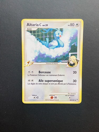 Carte pokémon altaria - carte,