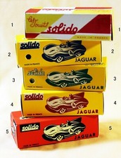 SOLIDO BOITE REPRO VIDE JAGUAR LE MANS Ref.100