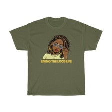 Locs Natural Hair Braids Dreadlocks Locks Unisex Heavy Cotton Tee