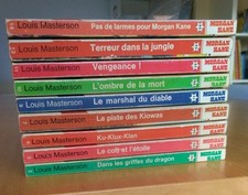 Lot de 9 Livres Romans MORGAN KANE de Louis Masterson – Librairie Champs Élysées