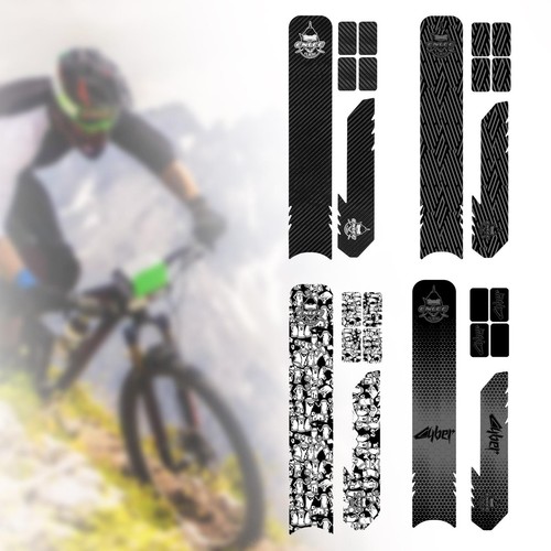 Vélo cadre autocollant - cadre,