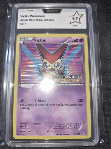 Carte pokémon victini - carte,