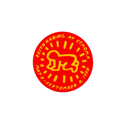 Keith haring sticker - -, sticker-