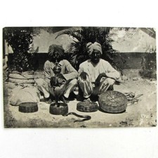 Cpa photo Ceylan Sri Lanka Snake charmer Ceylon c1930 charmeur de serpents cobra