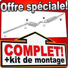 Ligne pot d'échappement pour