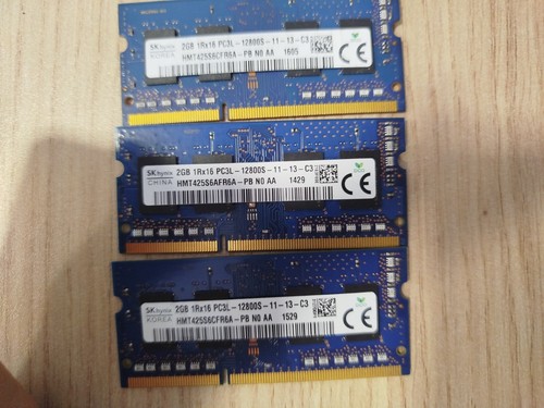 Ram 6go ddr3l - 6go, (3x2go)