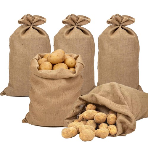 Lot sacs toile de jute - lot,