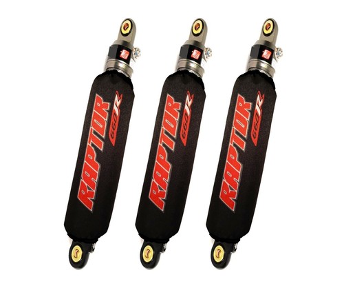Black red atv shock - black,