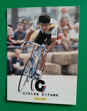 CYCLISME carte cycliste HUBERT ARBES équipe RENAULT elf GITANE 1982