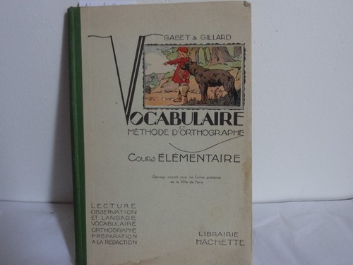 Livre vocabulaire et - de,