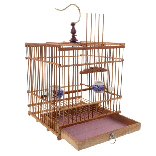 Cage oiseaux vintage - oiseaux, en