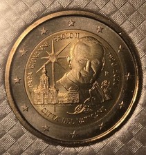 2 € Commémoration Naissance Jean-Paul II Vatican 2020.