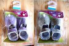 CHAUSSURES BEBE fille 0 mois / 6 mois & 6 mois / 12 MOIS 17/18 19/20 VIOLET kaki