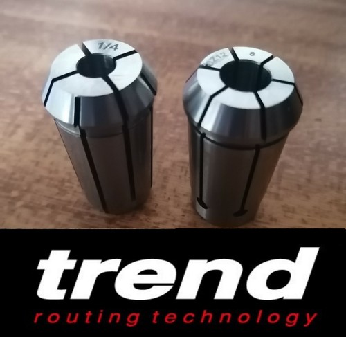 Trend 8mm router - 1/4“,