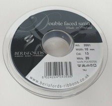 Ruban satin double face 10 mm