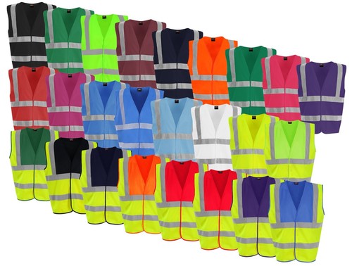 Gilet sécurité haute - de,