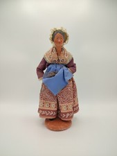 Santon en terre cuite, Femme