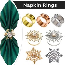 Ronds De Serviette En Alliage