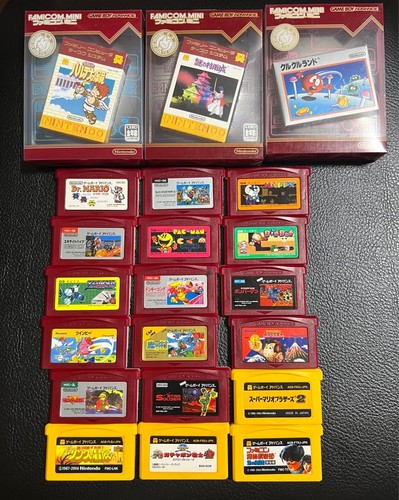Lot gba famicom mini mario - gba,