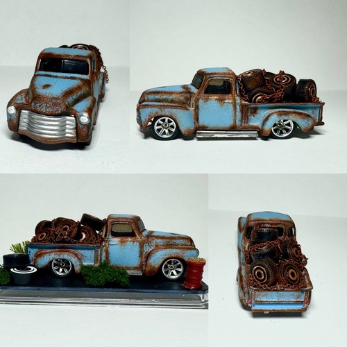 Custom hot wheels - wheels, blue