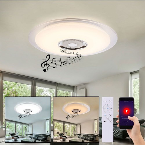 Lampe plafond haut - plafond, haut-parleur