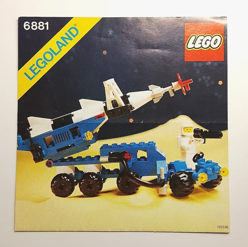Notice lego space classic - notice, 6881