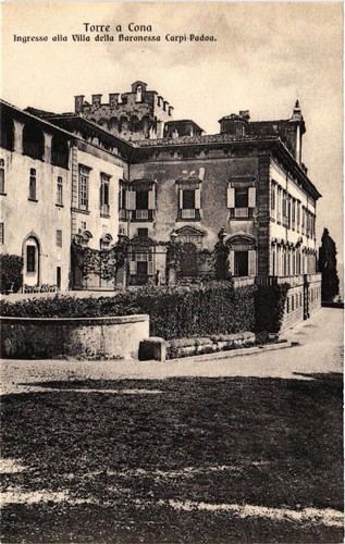 CPA AK Torre Cona Ingresso