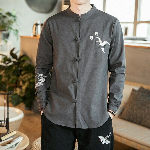 Chemise homme brodée style - homme,