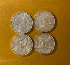 100 FRANCS RUEFF 1992 / DECARTES 1991 / GENIE 1989 / LAFAYETTE 1987 LOT