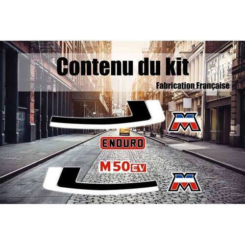 Kit déco mbk motobécane m50 - déco,