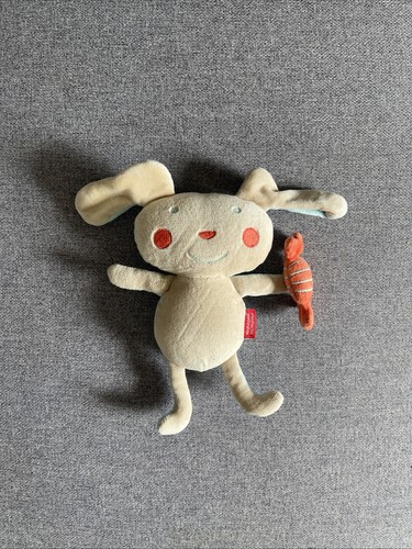 Doudou lapin beige - doudou, (chien)
