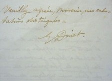 Etienne Dinet effectue une réplique