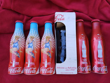 Bouteilles coca cola collection édition 125 ans