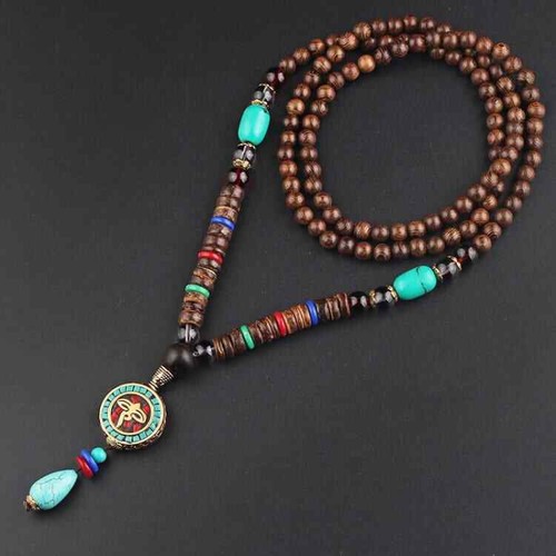 Collier mala tibétain - mala,