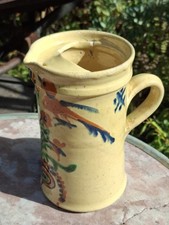 PICHET vernissée POTERIE D'ANNECY oiseaux SAINT JORIOZ, Poterie SAVOIE chalet 