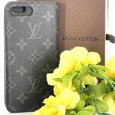 Coque iPhone Louis Vuitton M62640 Eclipse Monogram Wallet #FW241-34