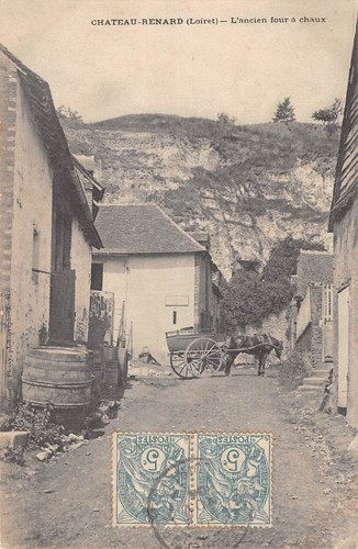 Cpa chateau renard - cpa,