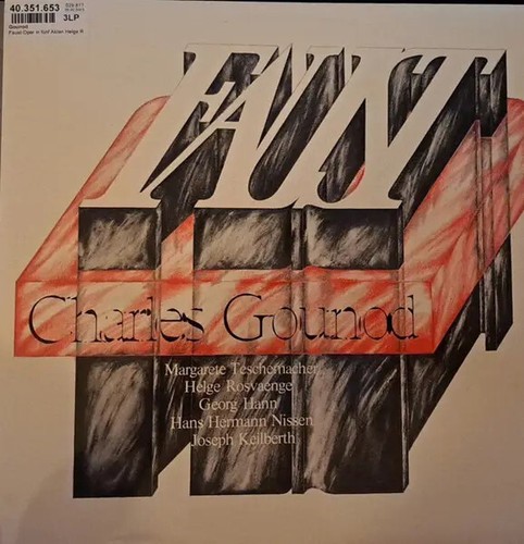Charles gounod faust 2xvinyl - charles,