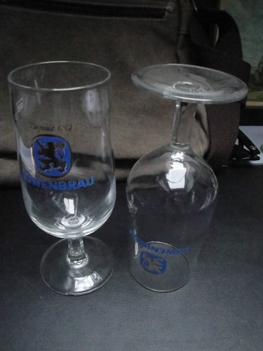 Verres bière lowenbraü - bière,