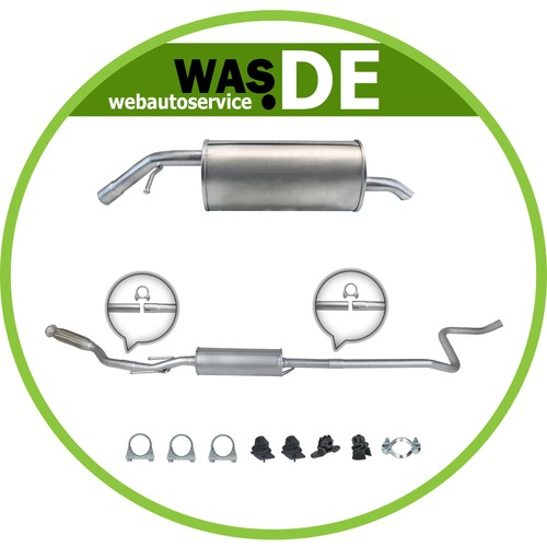 Kit échappement silencieux - kit,
