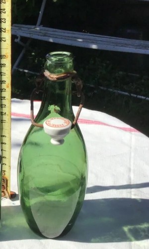 Ancienne bouteille perrier - bouteille,