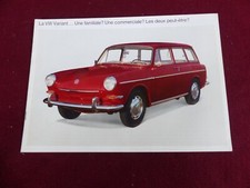 Catalogue  auto : volkswagen