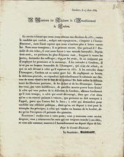 1834 Auch Gers élection des