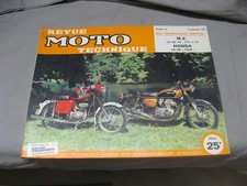 Revue Technique Moto N°10 M.Z. 125 ES ETS et TS + Honda CB 500 "FOUR" de 1973