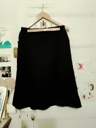 Jupe longue noire - jupe, 38